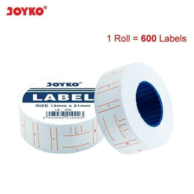 

Kertas Label Harga JOYKO 1 baris ( Price Labeller 5500M )