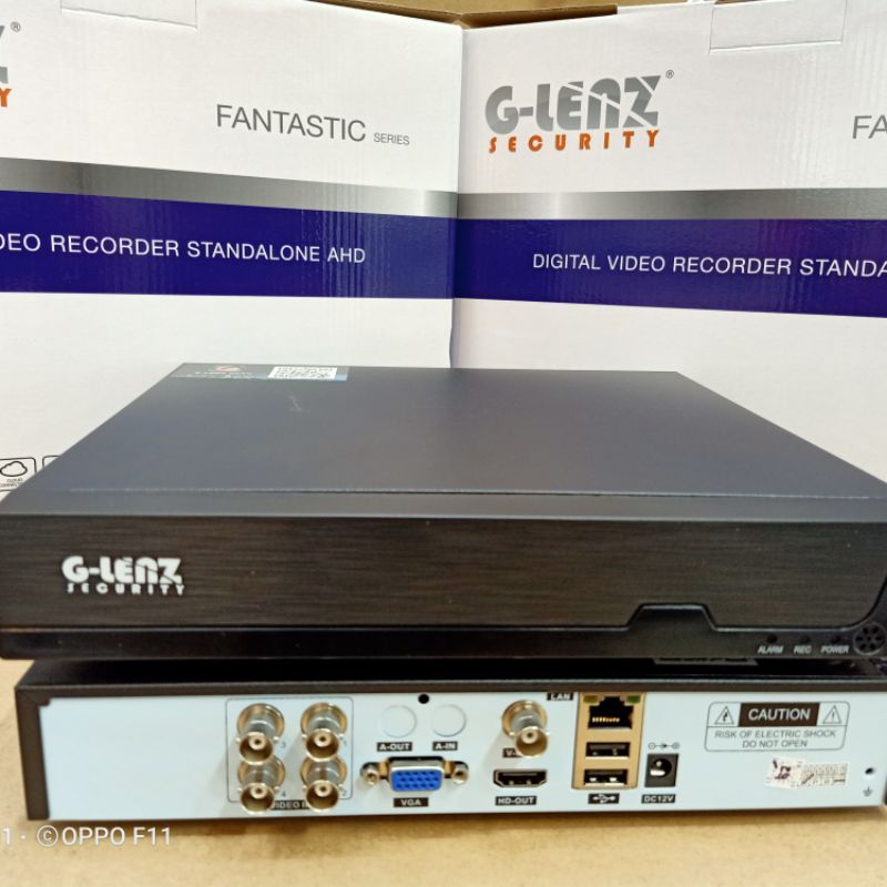 Paket cctv 4channel 4kamera 5mp 4k glenz colorvu+suara hdd 1tb