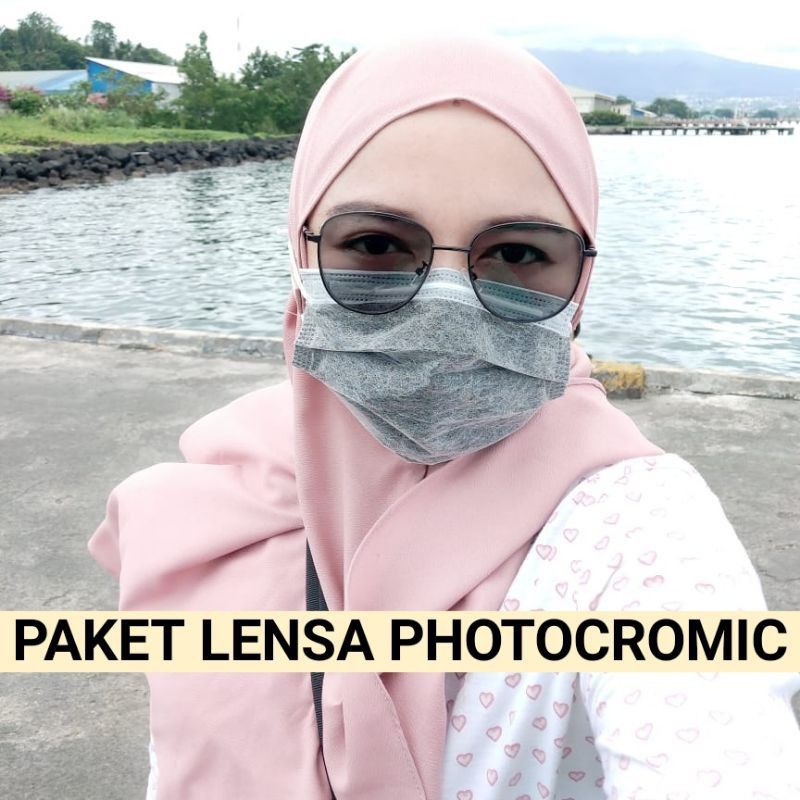 KACAMATA 9671 GRATIS lensa photocromik minus&cyl