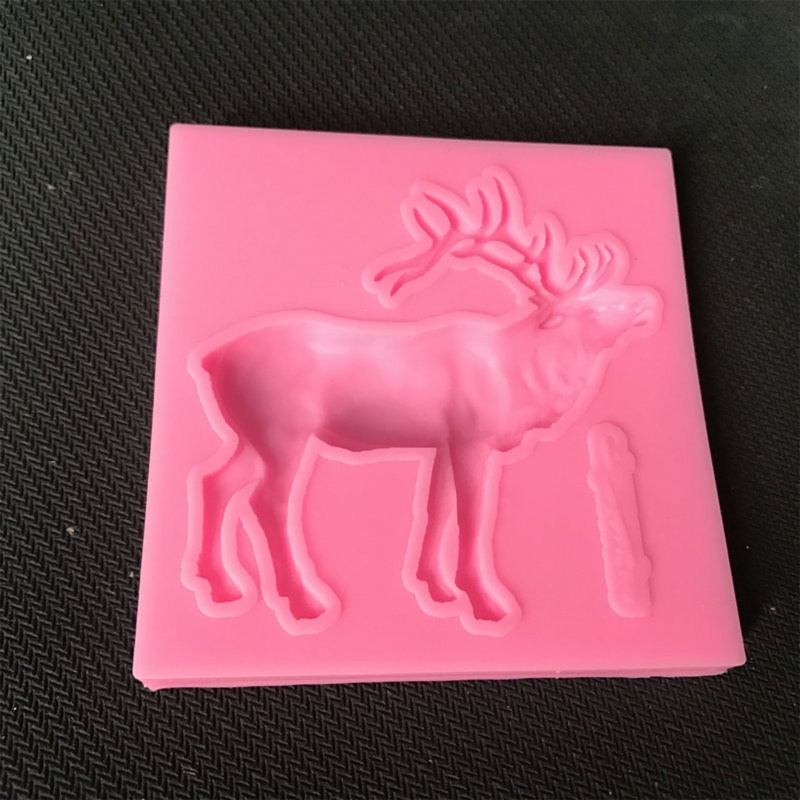 Alat Cetakan Kue Biskuit Model Kartun Rusa Natal Untuk Dekorasi Ulang Tahun