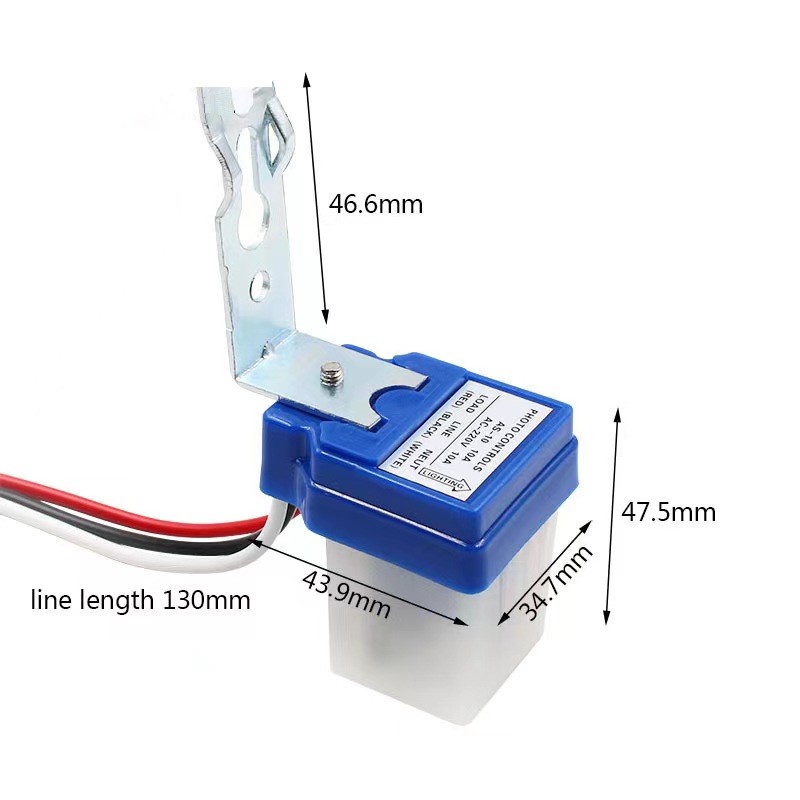 Sensor Lampu Otomatis Automatic Day Light Switch Sensor Cahaya AS-10 AC-220V