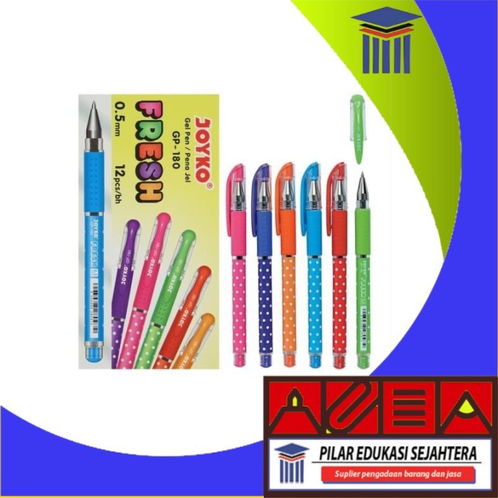 

PULPEN / BOLPEN / BOLPOINT GEL JOYKO GP 180 MURAH