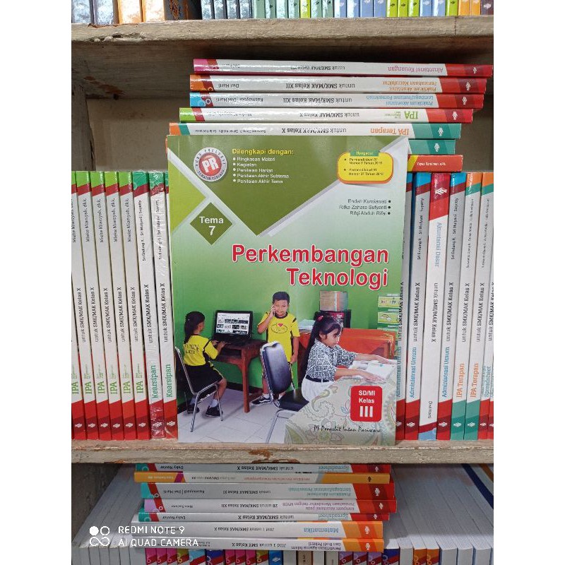 Buku PR Tematik Kelas 3 Tema 7