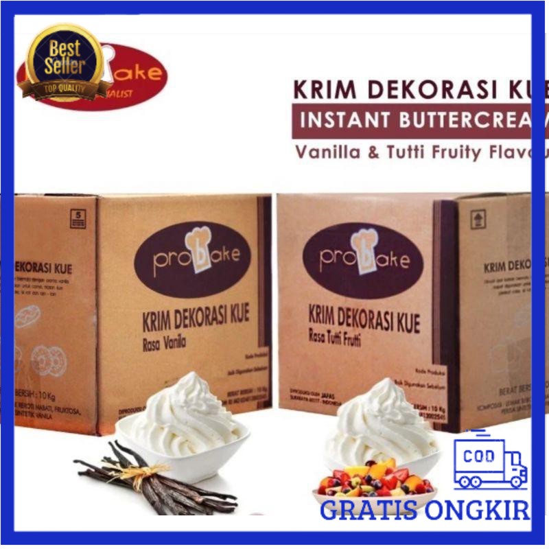 

PROBAKE BUTTER CREAM 1KG -Terlengkap-Termurah-Berkualitas