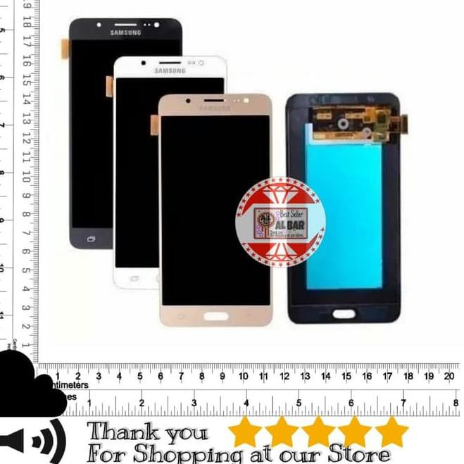 LCD J SM-J710F J710 J710FN/DS + Touchscreen ORI Samsung Galaxy - Putih A5Z2