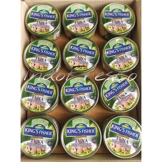 

King's Fisher Tuna in Oil- Tuna Kaleng 170g- 1Dus KHUSUS GOSEND ---Termurah---