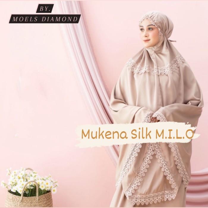 Mukena Satin Silk Renda Premium