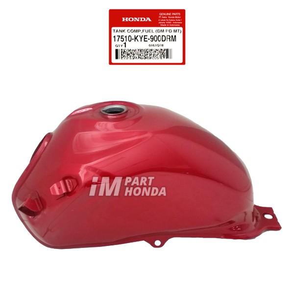 17510-KYE-900DRM Tangki Bensin Megapro Monoshock Karbu Merah Marun Maron