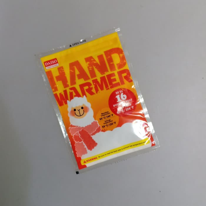 Jual DAISO hand warmer ukuran paling besar heat pack holiday pocket warmer Shopee Indonesia