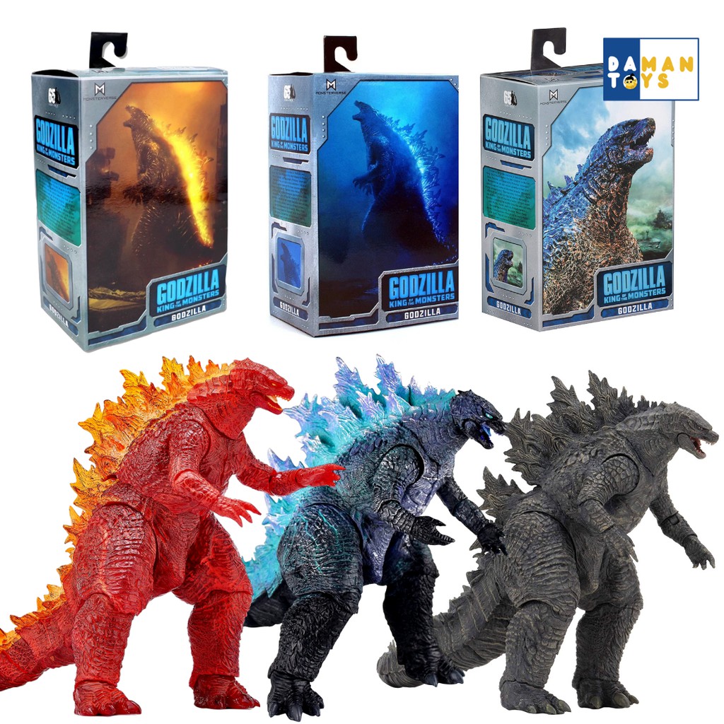 Action Figure Godzilla King Of Monster Neca Godzilla Atomic Blast Godzila vs Kong Mainan Godzilla