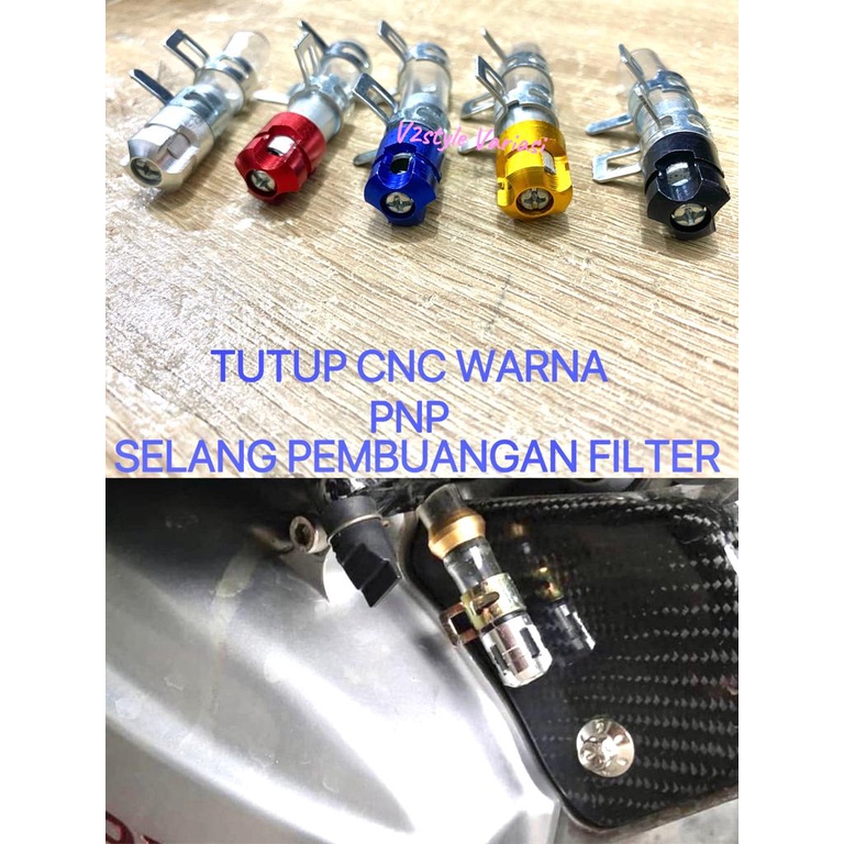 SELANG PEMBUANGAN FILTER UNIVERSAL MOTOR TUBE DRAIN CNC CNC VIETNAM TUBEDRAIN NEPEL HONDA YAMAHA MATIC VARIASI WARNA MERAH GOLD SILVER BIRU HITAM Beat SCOOPY NMAX AEROX NEW OLD PCX Vario 125 150 160 NEW LED TUBEDRAIN FINO M3 MIO J SPACY