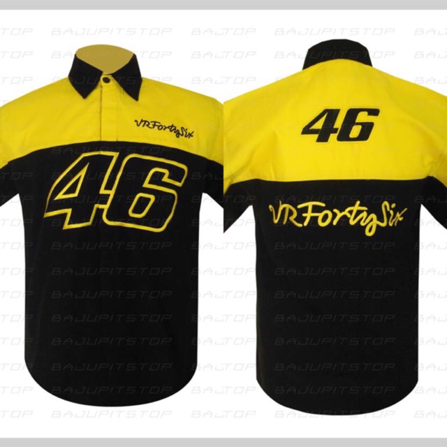 Baju Kemeja MotoGP Yamaha VR Forty Six Kode AKD070