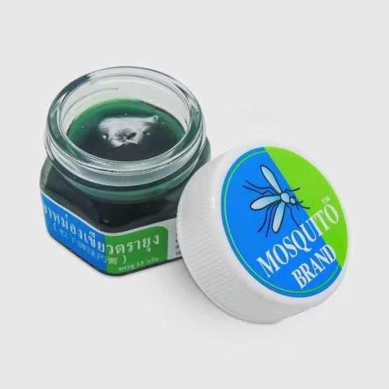 Green Balm Mosquito Brand/balsem/balsem nyamuk/refreshing/balsem gatal/balsem pusing