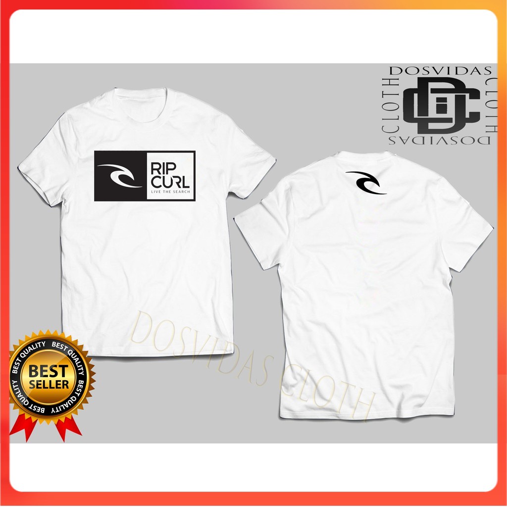 Import Quality RIP CURL LIVE THE SEARCH MURAH BAJU Kaos RIPCURL keren COD