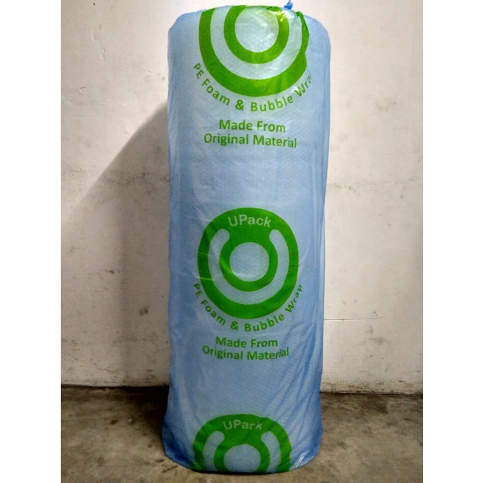 

BUBBLE WRAP BENING BERAT 2,6 KG UPACK UKURAN 125cm X 50 METER