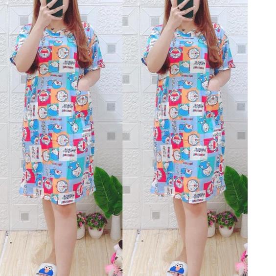 daster jumbo kaos adem import✓