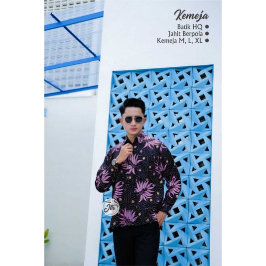 KEMEJA BATIK PANJANG NEW READY BAJU PRIA