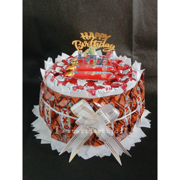 

tart snack tarik uang//hadiah ulang tahun