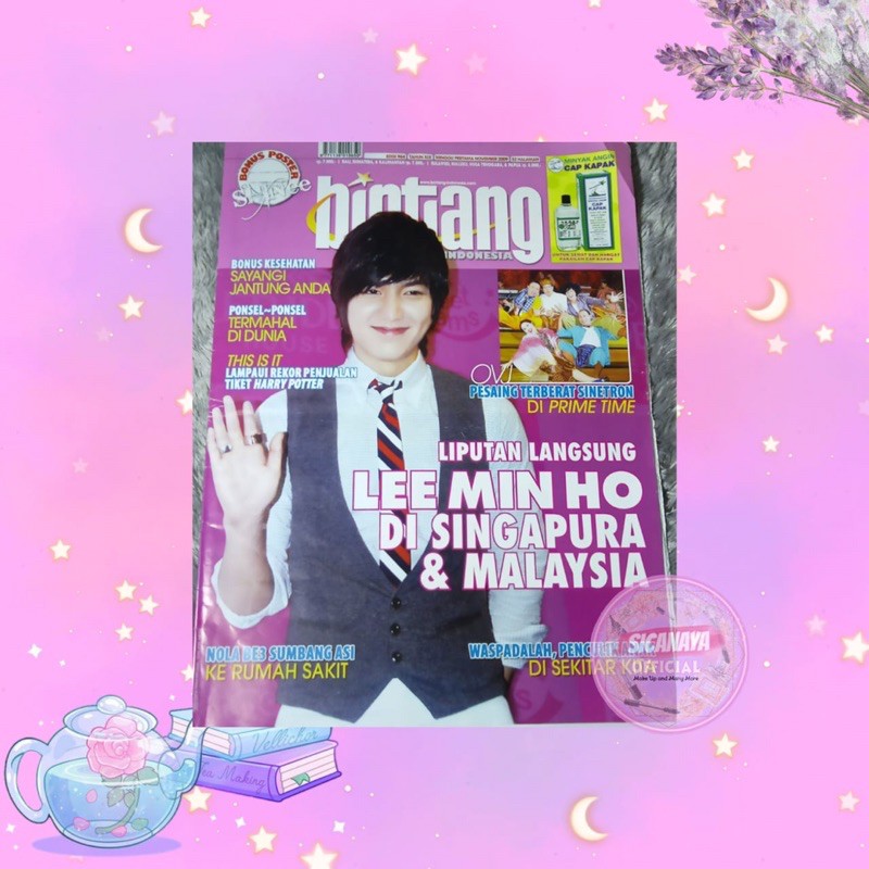 TABLOID BINTANG INDONESIA 964 NOVEMBER 2009 - LEE MIN HOO / SULE ANDRE AZIZ PARTO NUNUNG