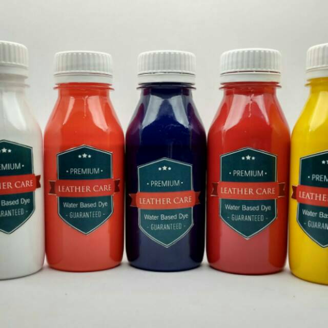 Cat Tas Kulit Sintetis Sepatu Jaket Jok Sofa Premium Waterbased Leather Paint Pewarna Sepatu