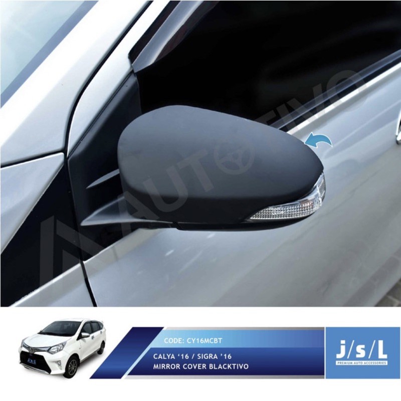 CALYA SIGRA 2016 2020 2021 COVER TUTUP SPION HITAM BLACK DOP