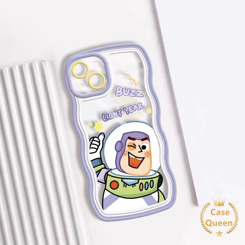 Casing Toy Story Kartun VIVO Y36 Y02 Y35 Y16 Y15A Y15 Y91 Y21 Y30 Y15s Y12 Y20 Y12i Y21s Y12s Y11 Y21A Y1s Y21T Y50 Y33T Y17 Y33s Y91C Y93 Woody Buzz Light Year Wavy Edge Soft Cover