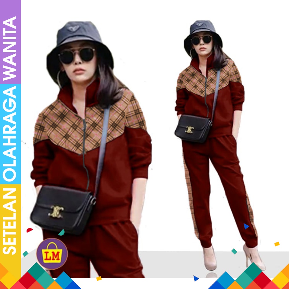 BAJU SENAM BIRU PUTIH BINTANG KANTONG_ BAJU SENAM MUSLIM 11_ Baju Senam Muslimah Syar'i