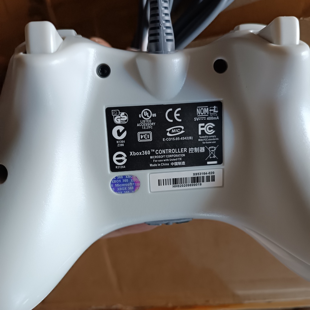 stik xbox 360 for XBOX 360 PC LAPTOP WIRED ORIGINAL