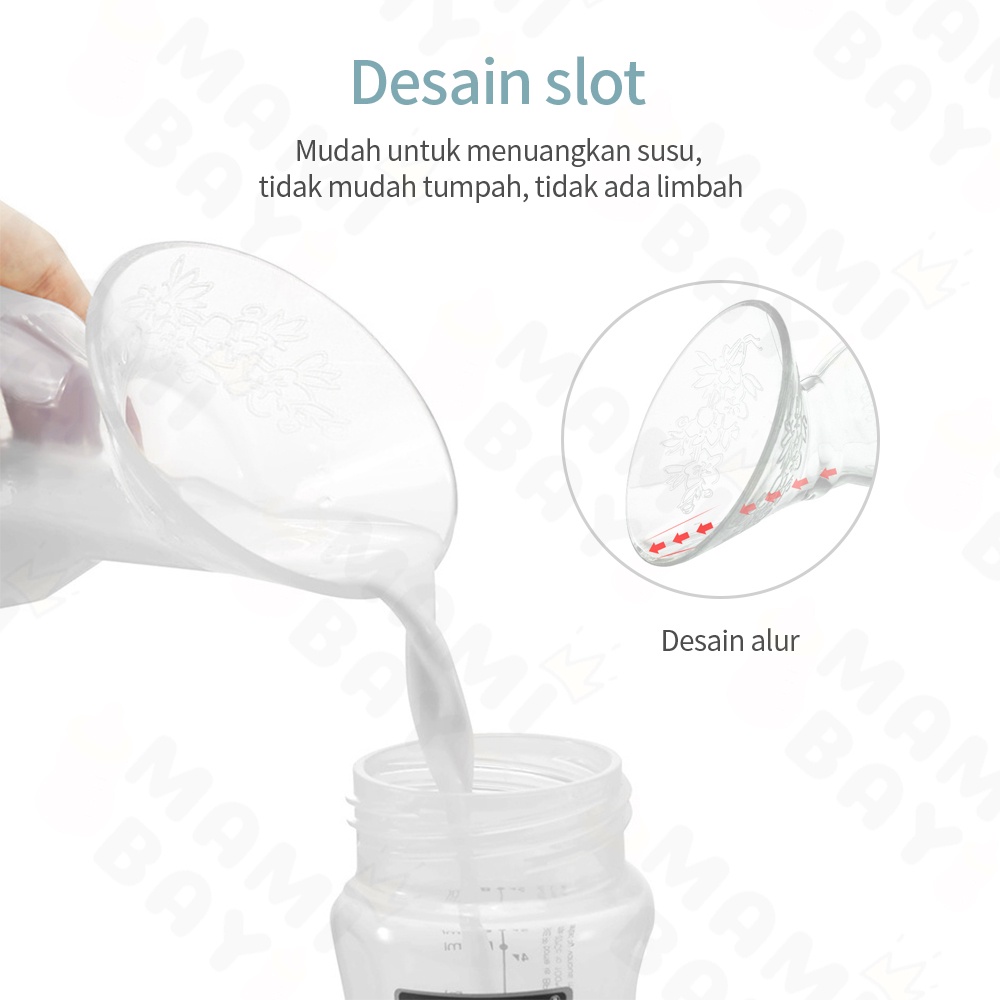 OKEYI Breast Pump Silicone / Pompa Asi Manual Silikon BPA Free