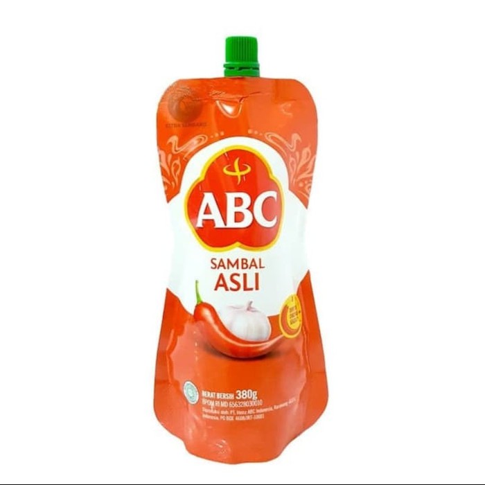 

ABC sambal asli pouch 380g