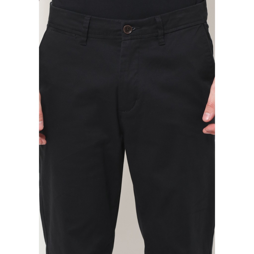 Celana Chino Pria MGee 3451C Original Felix 017 Black dan Sand