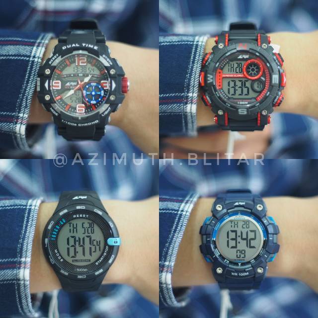 JAM TANGAN REI AREI DIGITAL SERI ELITE, KALBARRI, SCRIPT, STRIKE, URBAND