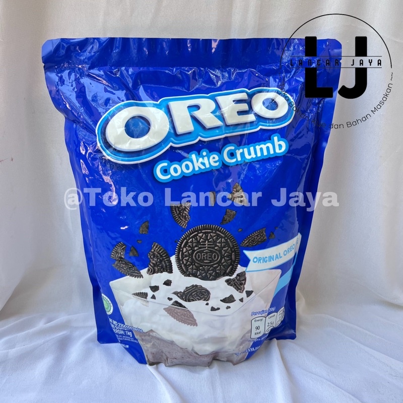 

(TERMURAH) Oreo Cookie Crumb 1 Kg | Oreo Crumb | Bubuk Remukan Oreo | Remukan Oreo | Oreo Kiloan