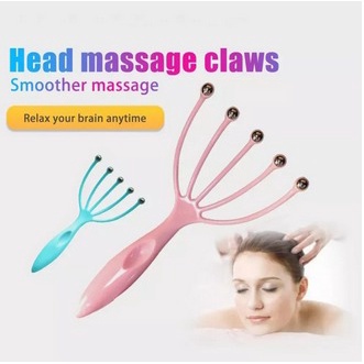 Alat untuk Pijat Pemijat Terapi Kulit Kepala/Garuk punggung/Refleksi Head Scalp Massage