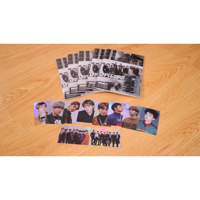 EXO TEMPO Hologram Sticker Book Set