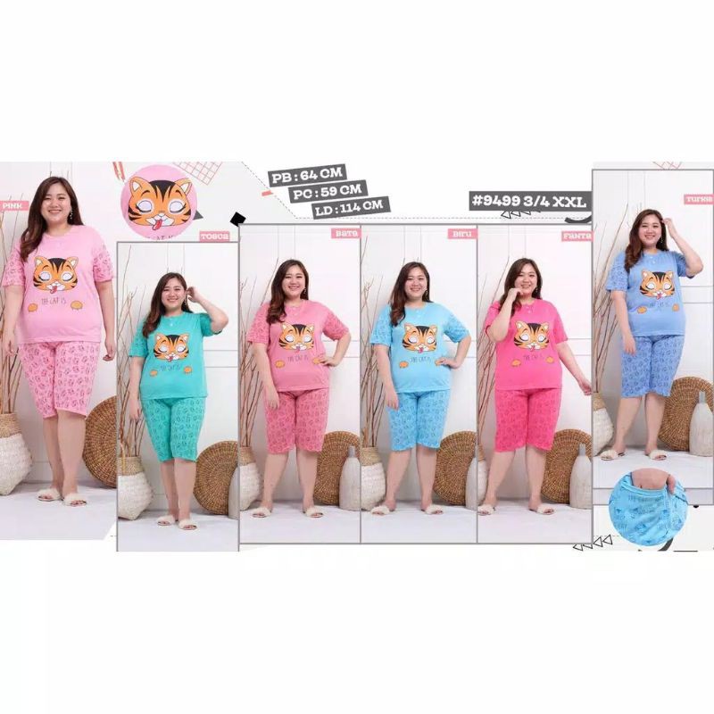 set baju tidur cp jumbo