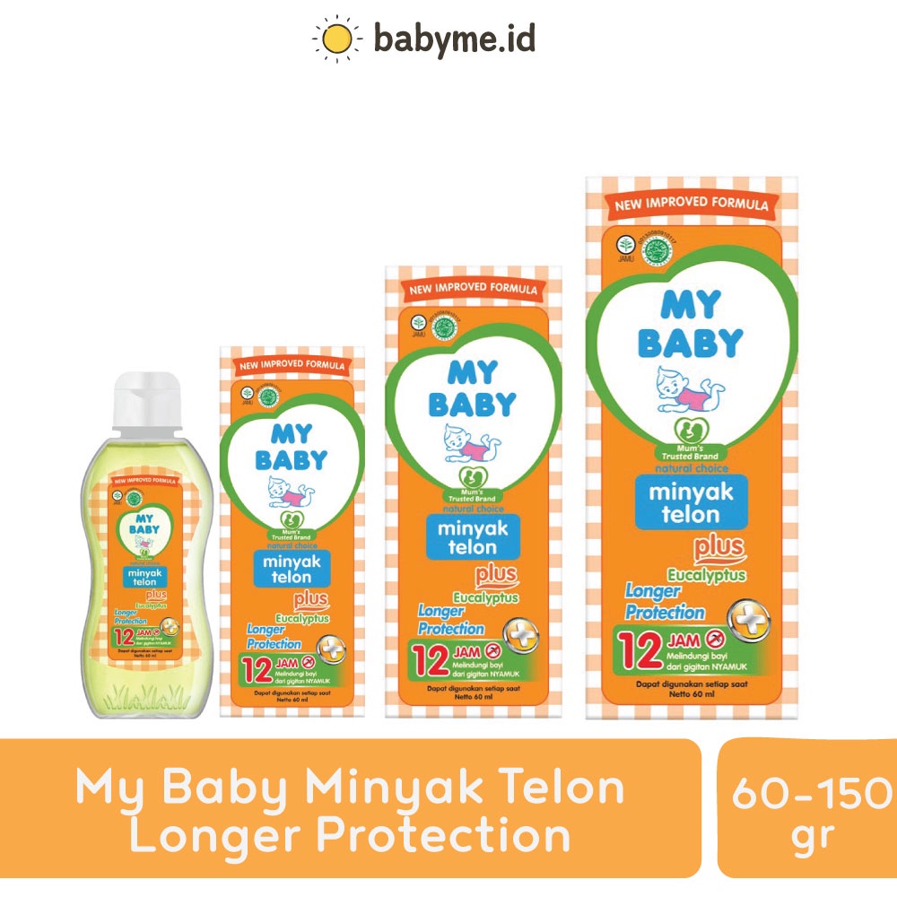 My Baby Minyak Telon Plus Longer Protection