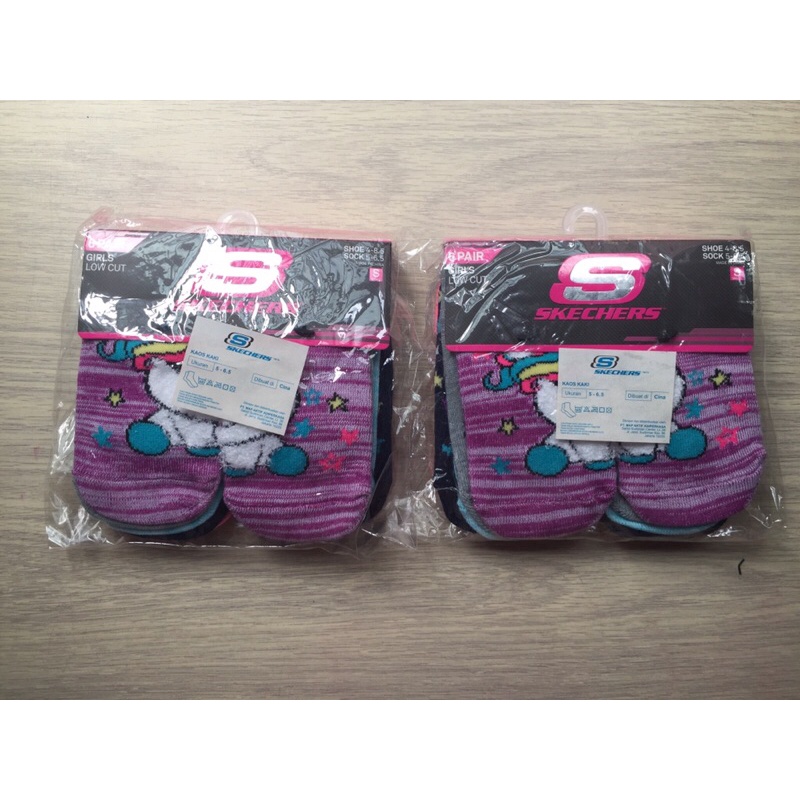 Skechers 3d girls socks