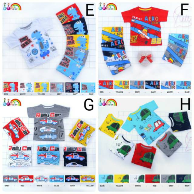 Kaos Anak Baju Atasan Katun Combed 30s Kids Factory Kualitas Premium Baby Victory