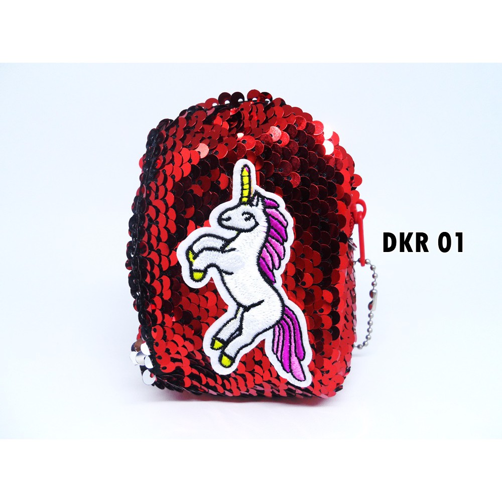 Dompet Koin Lucu Unicorn Blink-Blink (DKR)