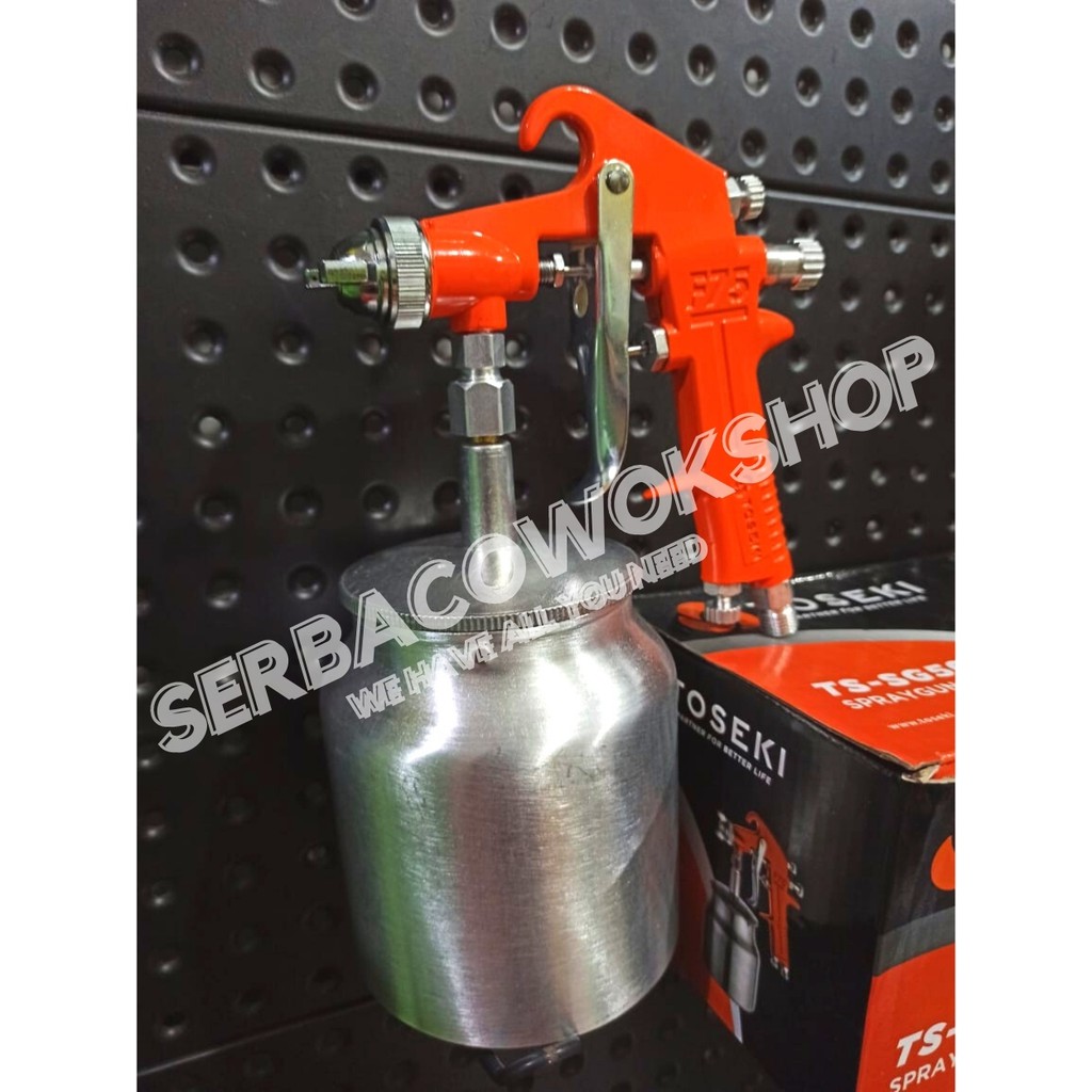 Toseki F75 S Spray Gun Semprotan Cat Tabung Bawah F75S 750 cc Termurah Berkualitas