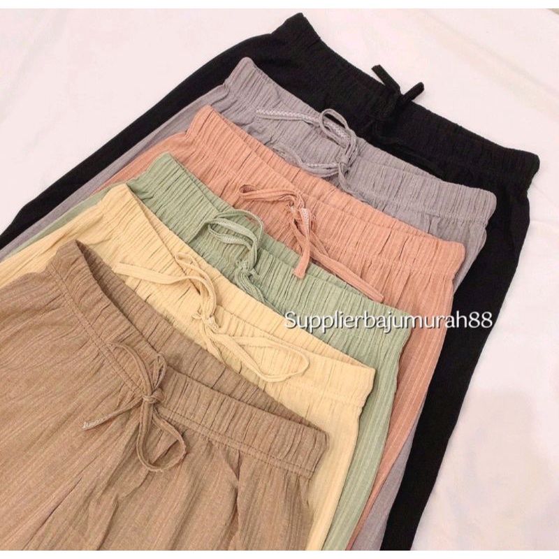 Celana Kulot Lidi Premium Korea - Celana Wanita - Celana Korea - Celana Kulot - Kulotss