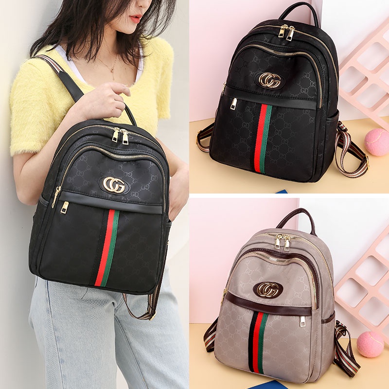 Besar tas Ransel Wanita perempuan tas galas Fashion Travel Backpack beg belakang wanita ransel  beg sandang Women's Bags Ladies 9938