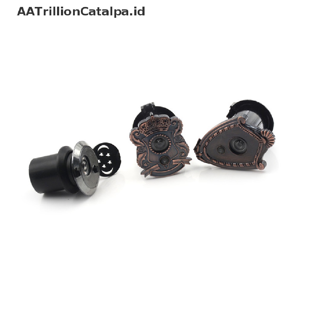 (AATrillionCatalpa) 2in1 Lubang Intip Pintu 180 Derajat° Bel Pintu Wide Angle