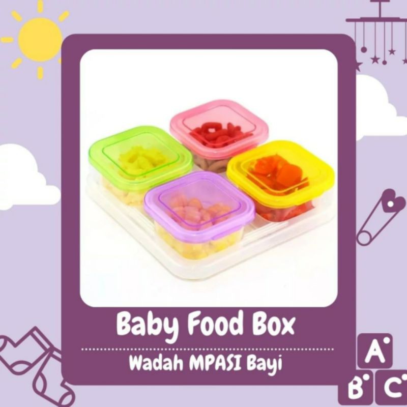 Baby Food Box / Wadah MPASI Bayi