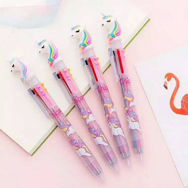 

Pulpen Pena Unicorn 5 Warna