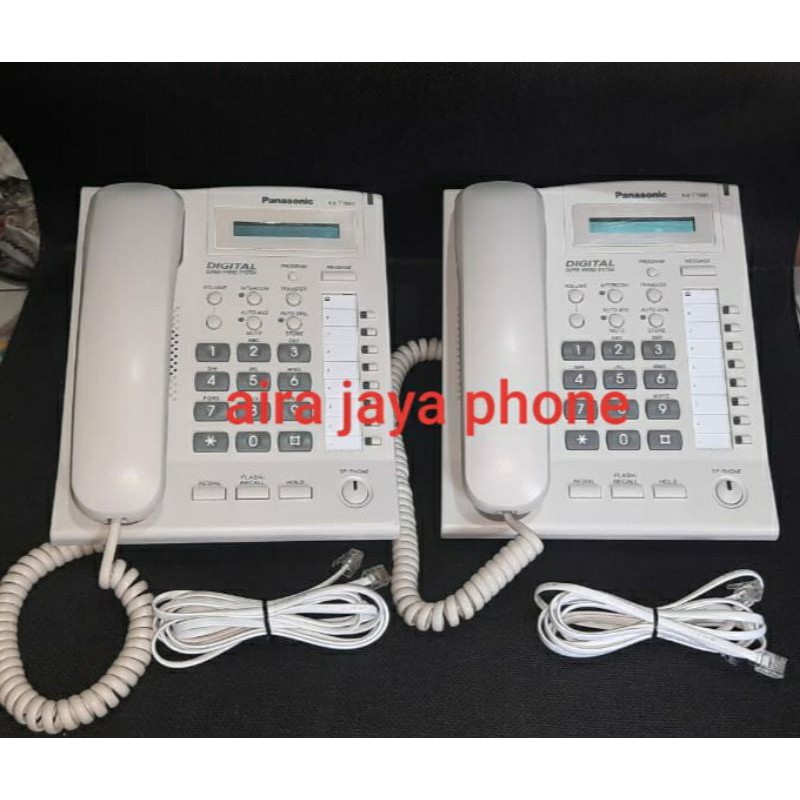 PESAWAT TELEPON PANASONIC KX-T7665 SECOND SPESIAL