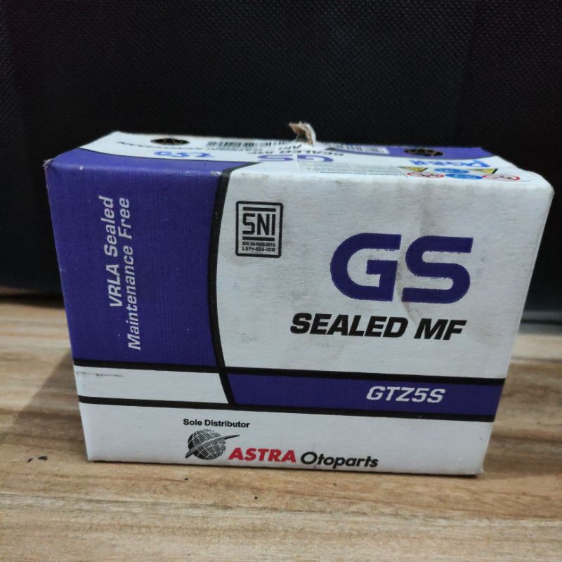 AKI GS ASTRA GTZ5S SEALED MF 3.5 amphere