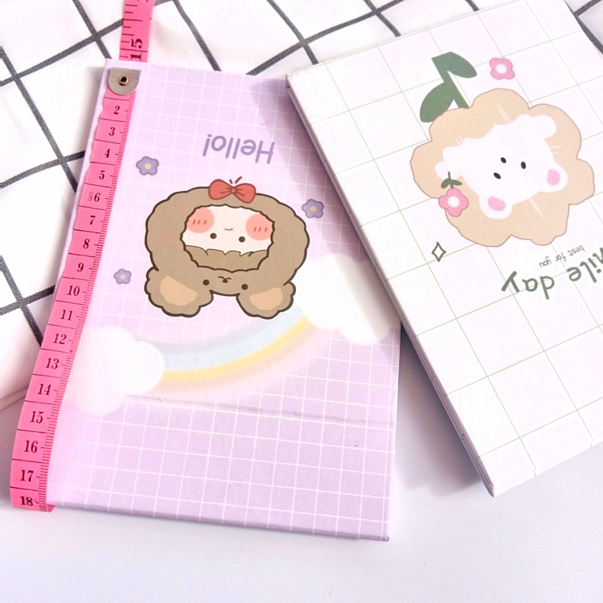 Cermin Lipat Kotak Kaca Lipat Karakter-Cermin Sedang