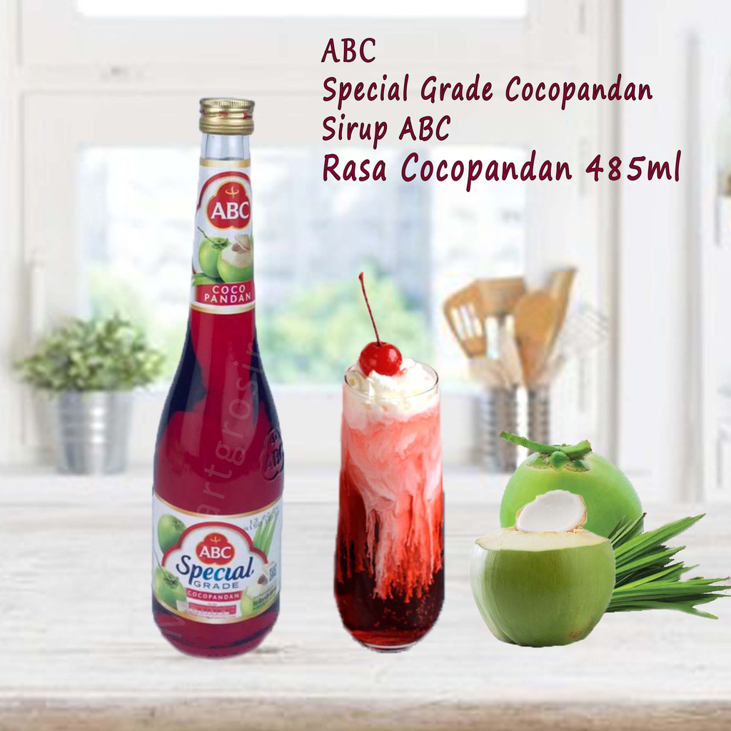 Sirup ABC / Special Grade Cocopandan  / 485ml